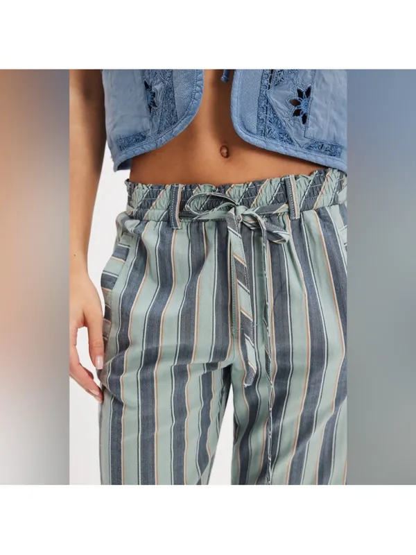 Free People Marielle Striped Pull On Pants - Image 2