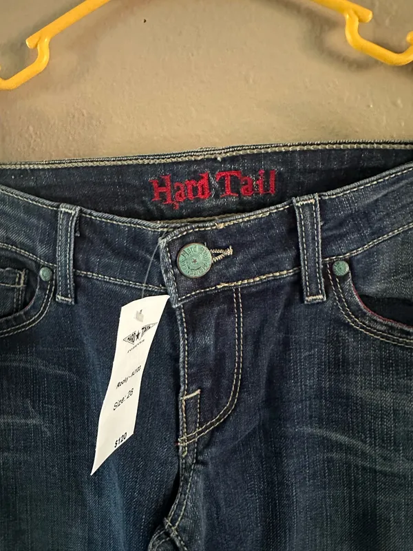 Hard Tail Jeans Forever Bootcut Flare 28 Waist - Image 2