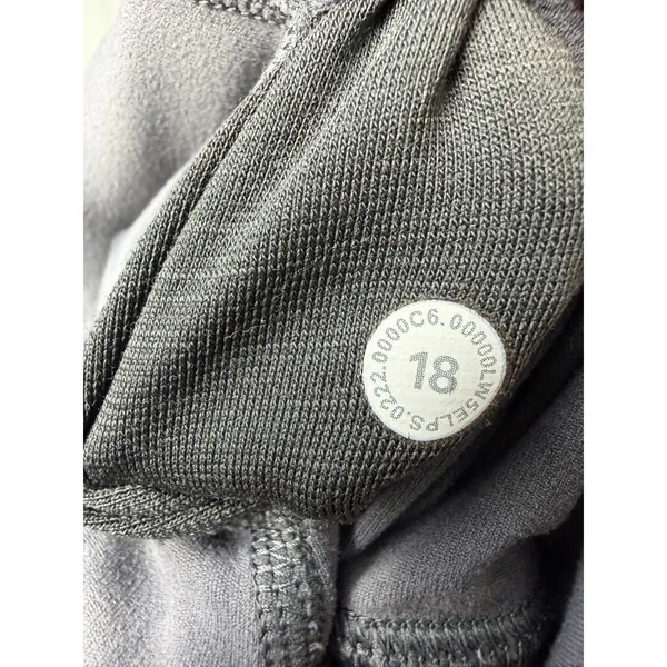 Lululemon Align High Rise Pants Leggings 29" Inseam Grey Marble Size 18 - Image 4