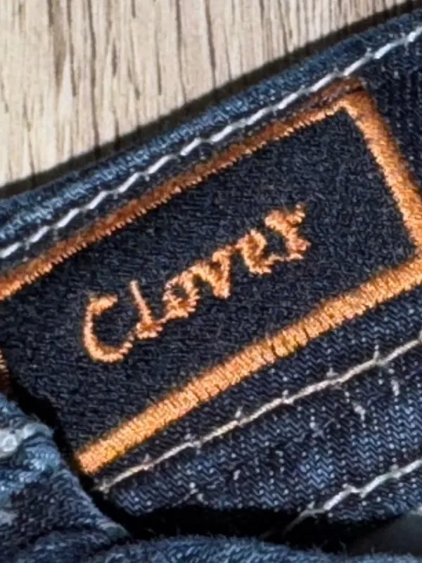 Rock Revival clover Women's Dark Blue Capri crop cropped jeans denim - Image 7