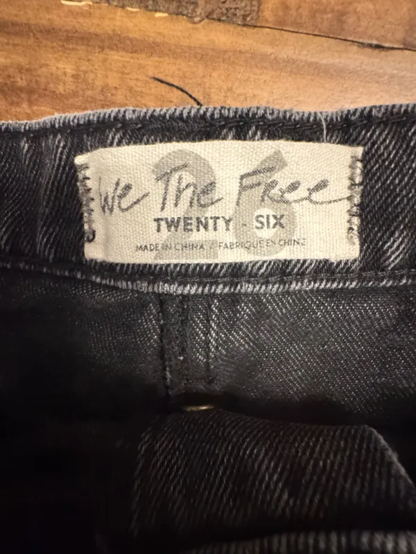 WE THE‎ FREE Black Maverick Denim Mini Skirt - Image 4
