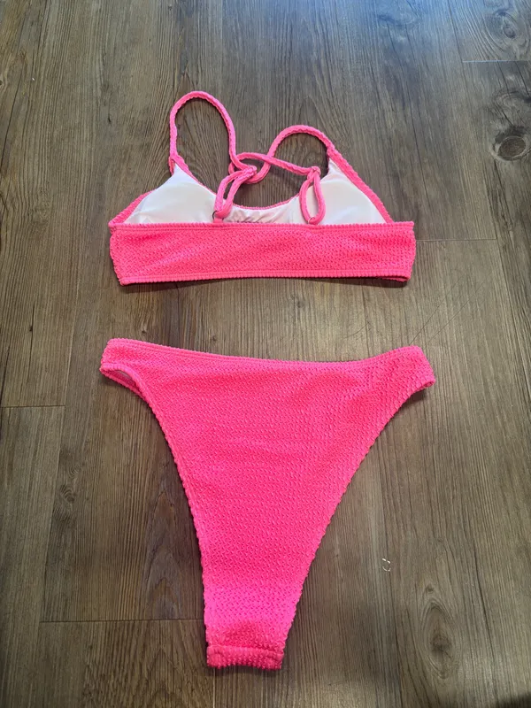 Pink Shein Bathing Suit Set - Image 2