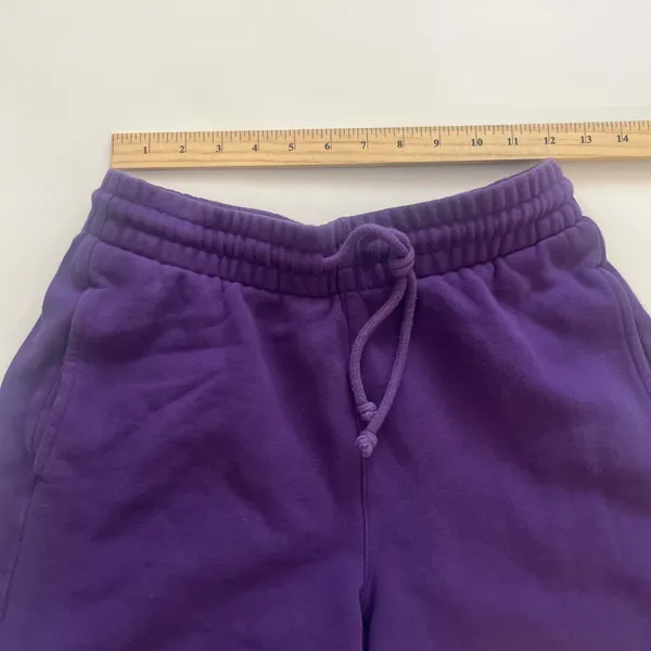 Artizia Small TNA CozyAF Fleece Purple Sweat Shorts - Image 7