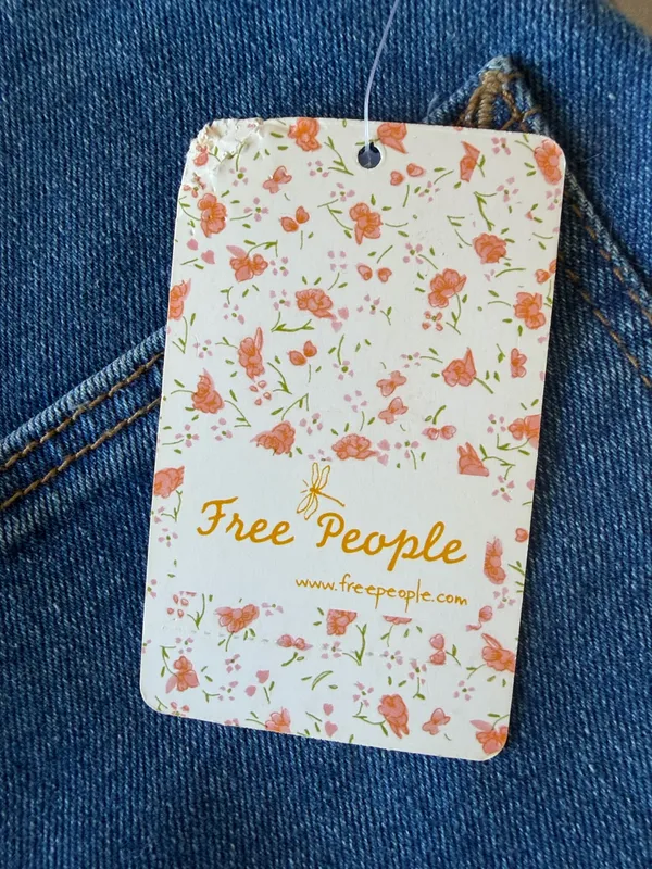Free People Women's "Reel" Denim Shorts, Size 25, New with Tags. - Image 3