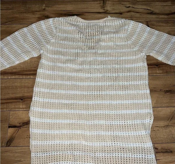 striped sweater White Size M - Image 5