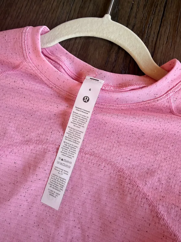 Lululemon Swiftly Tech Cropped Short Sleeve - Image 4