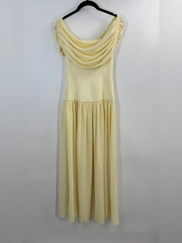 Lovers and Friends Blake Maxi Dress in Butter Yellow - Image 5