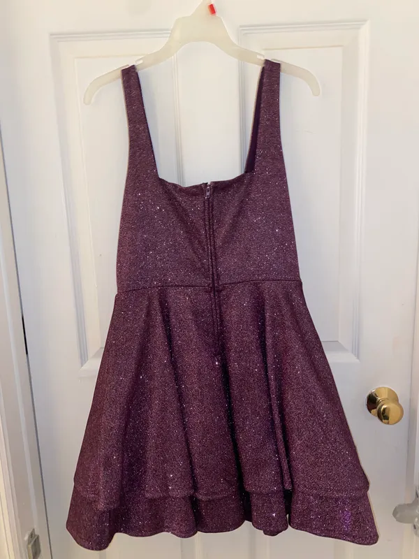 City Triangles Purple homecoming dress - Image 3