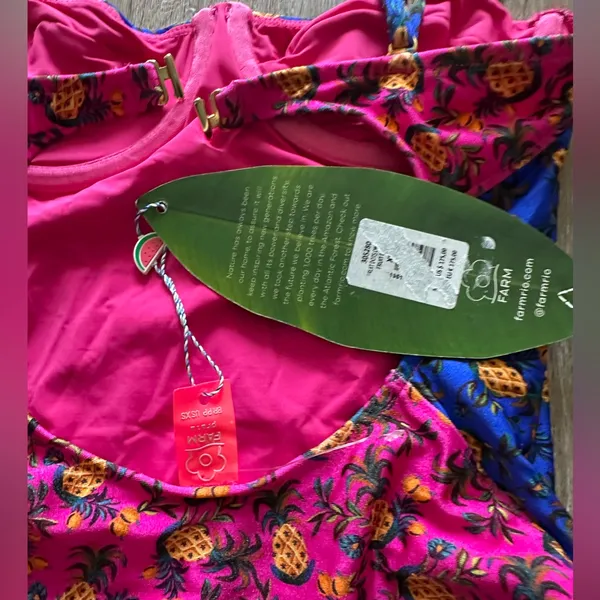 Farm Rio Women’s Fruit Dot One Piece Swimsuit - Size‎ XS NWT - Image 6