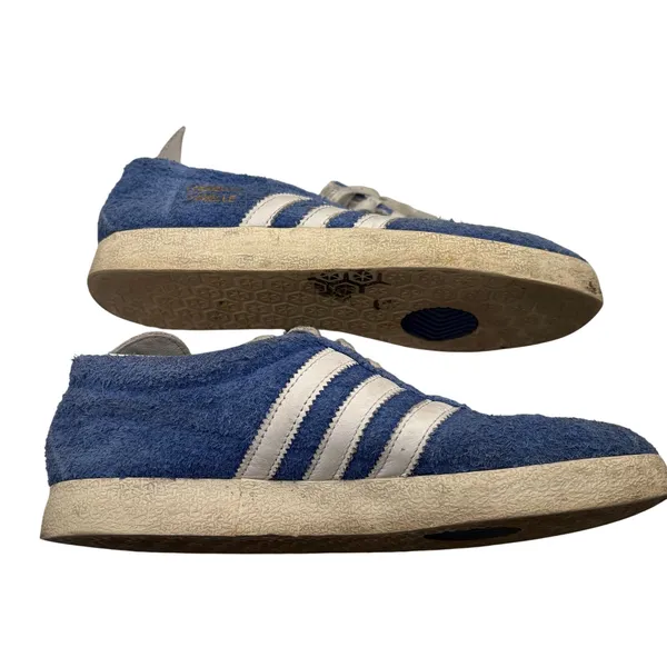 adidas Sneakers Size 5.5 Blue Classic Athletic Casual Shoes - Image 7