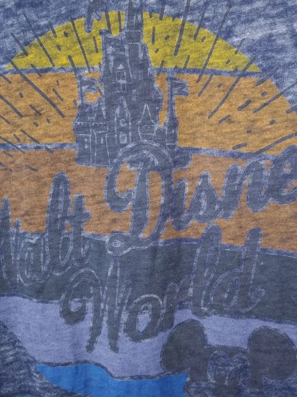 Disney Blue Walt Disney World Park Top S - Image 5