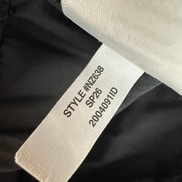 Madewell Pull-On Barrel-Leg Utility Pants in Poplin Cotton Black Wide Leg XL NWT - Image 13