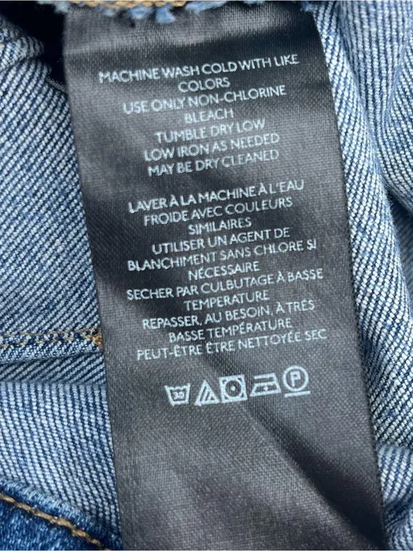 We The Free Jayde High Rise Stretch Flare Jeans Size 25 x 32.5 Boho Denim - Image 8