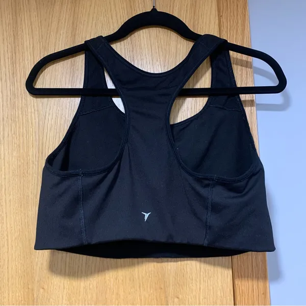 Old Navy Black Racerback Sports Bra - Size 1X - Image 2