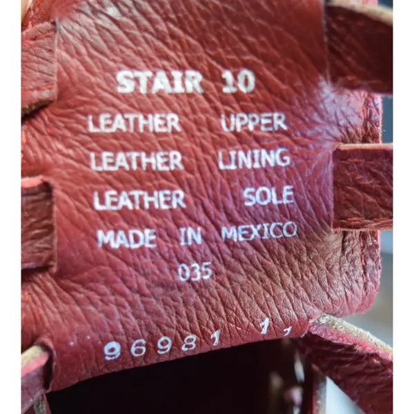Freebird by Steven "Stair" Strappy Ankle Boots Women Tan Leather Distressed Boho - Image 11