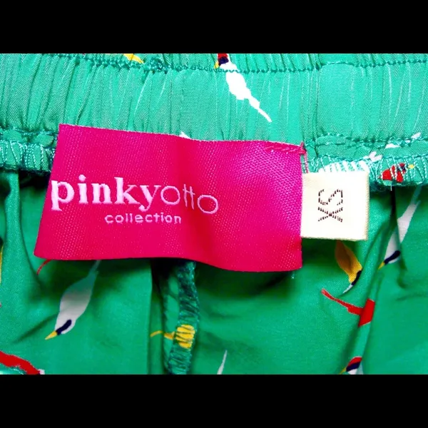 NYC PINKYOTTO Womens Green Songbird Printed Casual Skort Shorts size XS - Image 8