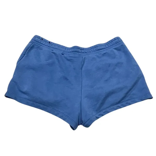 Nike Women's Club Fleece Shorts Blue Size M Casual High-Waisted - Image 7