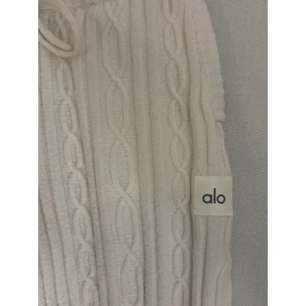 Alo Cable Knit Winter Bliss Pant Women's size XS - Image 7