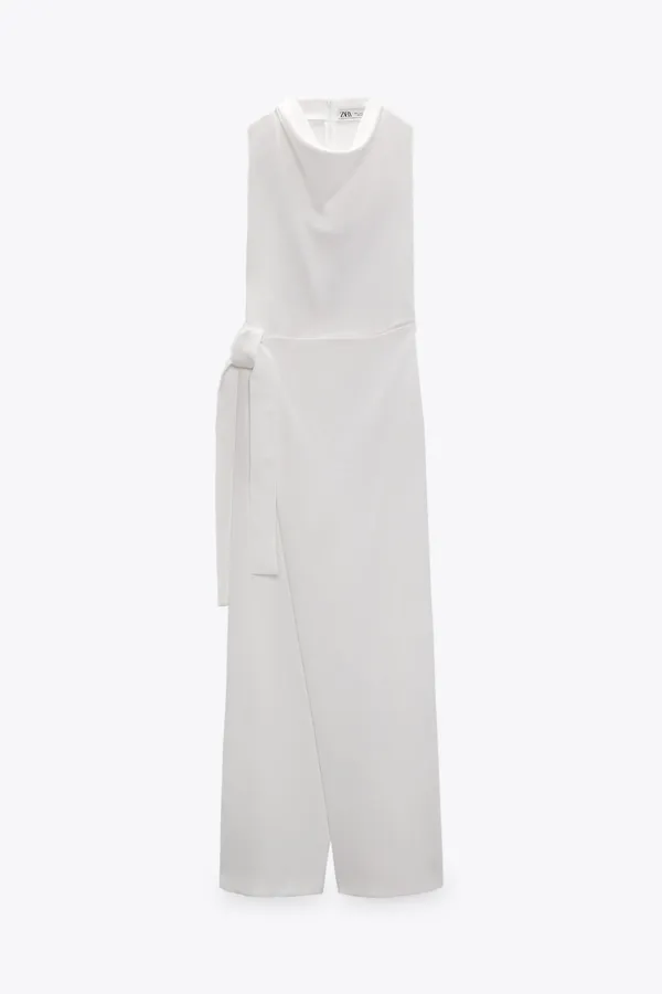 ZARA jumpsuit white romper kaftan - Image 8