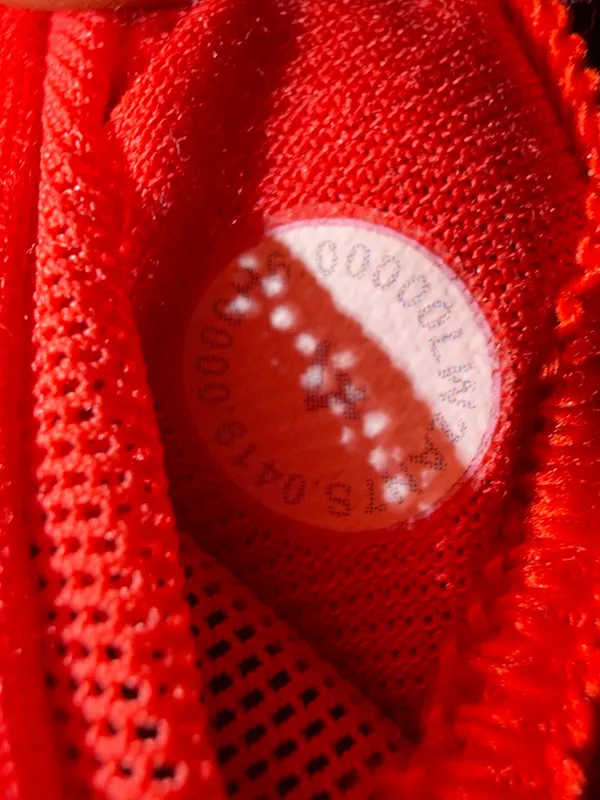 lululemon athletica Red to Black Ombre Crisscross Back Sports Bra - Image 4