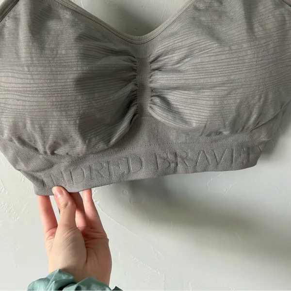 Kindred Bravely Sublime Hands-Free Pumping Nursing Bra Grey Large Busty E-H Cups - Image 3