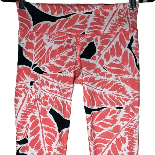 ALO Yoga Palm Springs Guava Leaf Airbrush Leggings XS - Image 3