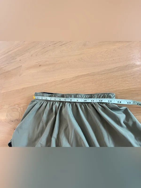 New Balance lined running shorts green womens MEASUREMENTS - Image 4