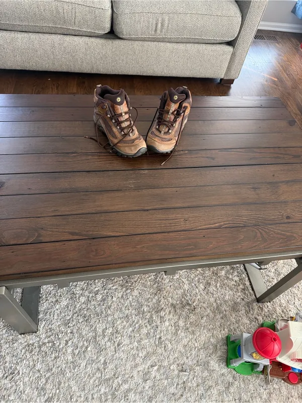 Merrell Women’s Brown Leather Waterproof Vibram Sole Hiking Boots – Size 8.5 - Image 6