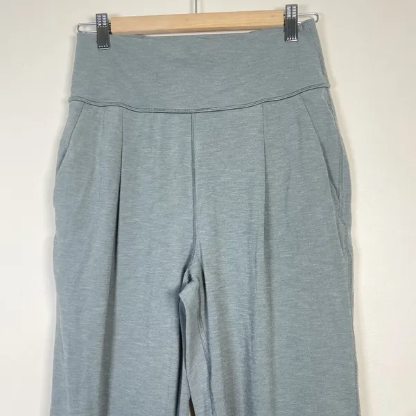 Athleta Elation Pants Womens Sz Small Green‎ Athleisure Athletic Sporty Stretch - Image 3