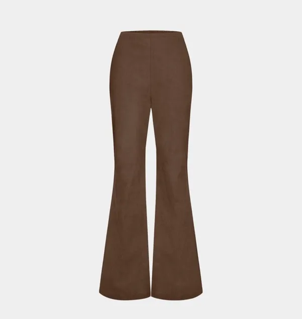 Halara NWT Brown Flare Corduroy Pants - Image 4