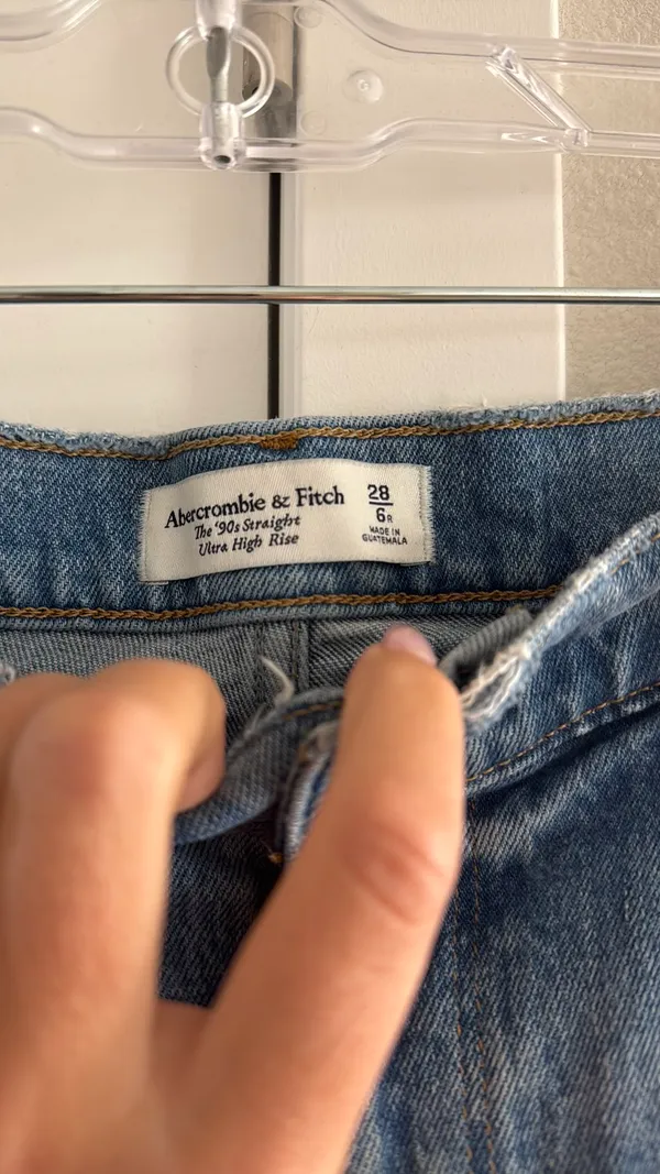 Abercrombie and Fitch ultra high-rise jeans - Image 4