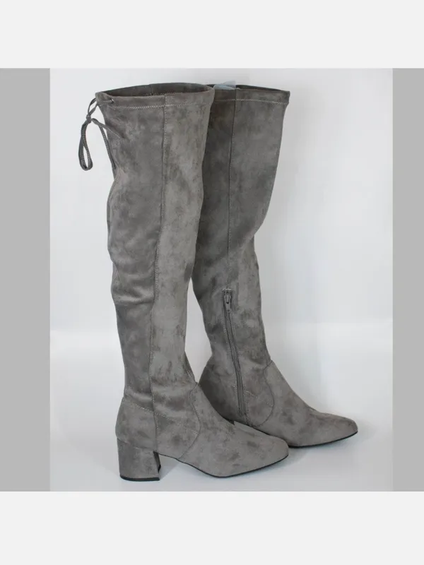 Sugar Grey Suede Over - Image 2