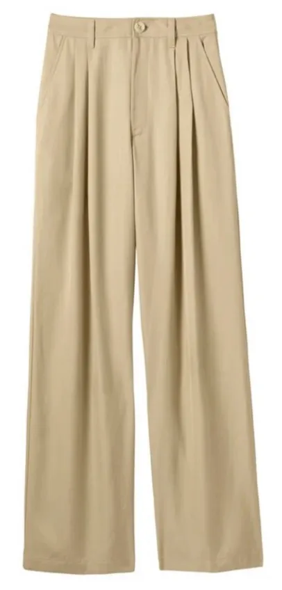 Darling Wide Leg Pant Tan Size 2 - Image 3