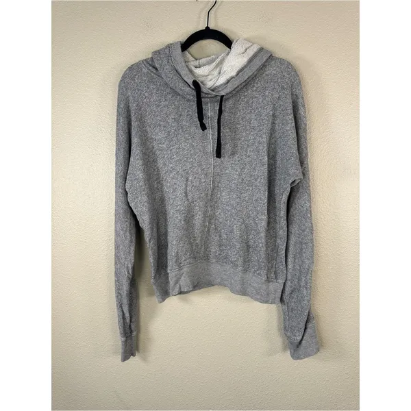 Community Aritzia Grey Cowl Neck Sweatshirt Womens S Casual Cozy Core Athleisure - Image 11