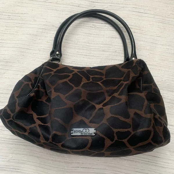 Nine & Co. by‎ Nine West Shoulder bag animal print with zipper - Image 6