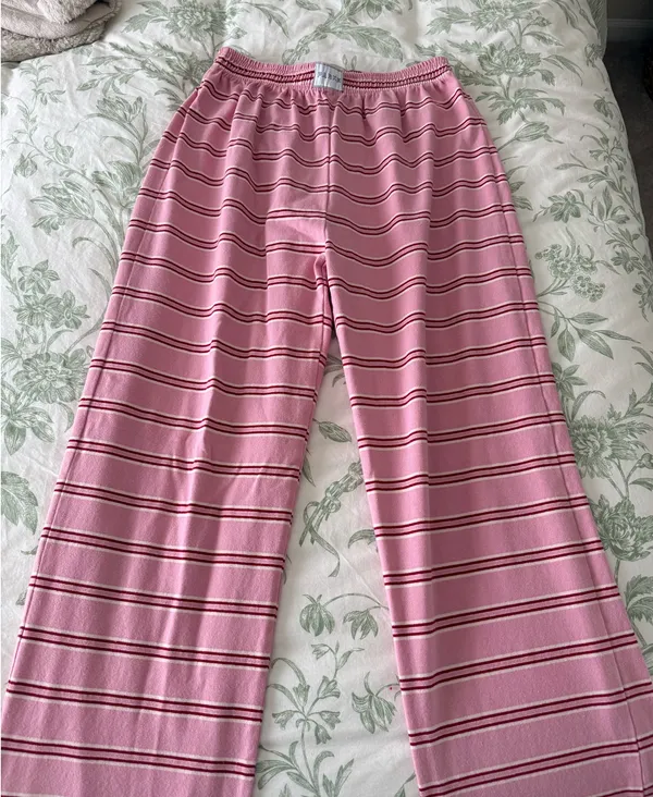PARKE Sweetheart Striped Cotton Boxer Pants - Image 4