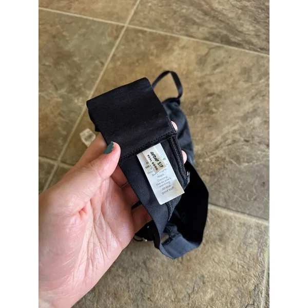 Aerie Real Good Strappy Side Lace Up Bralette Black Size Small - Image 7