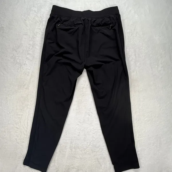 Athleta Trekkie North Jogger Pants Black Stretch Travel Hiking Size‎ 6 flaw - Image 11