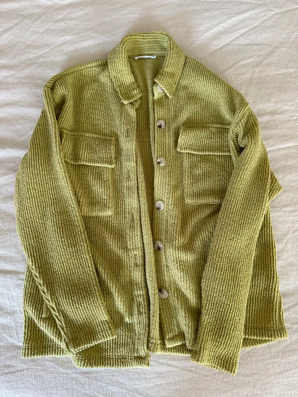 12th Tribe Courduroy Cardigan Jacket - Image 2