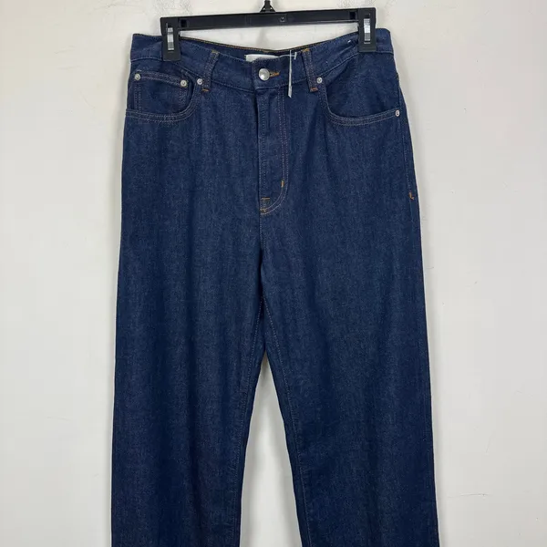 Madewell The Perfect Vintage Wide-Leg Jean in Airy Denim Rinse Wash US 27 NWT - Image 8
