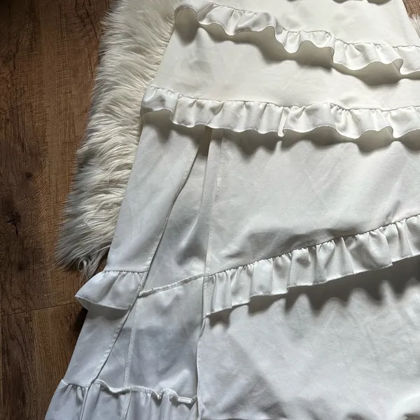 SHOW ME YOUR MUMU Greta Dress In White Stretch - Image 8