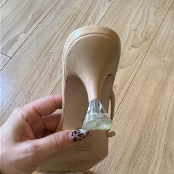 Song of Style Blush Nude Square-Toe Strappy Mules - Image 4