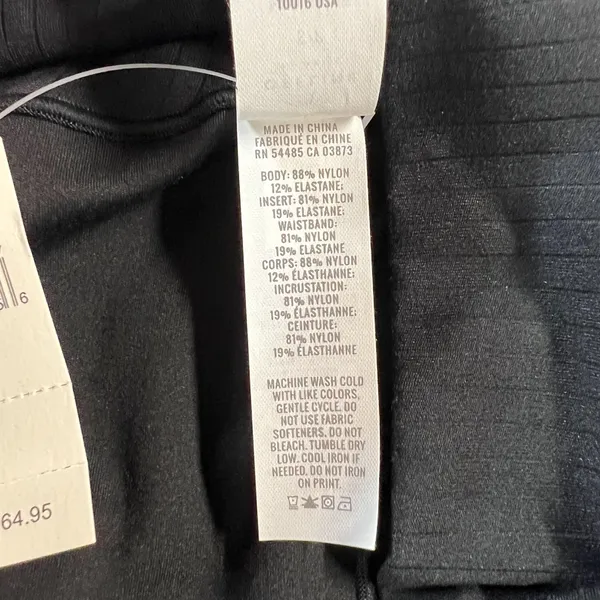 Aerie Offline Real Me Super Flare Crossover Hi-Rise Leggings Womens‎ Small Black - Image 15
