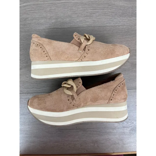 Corkys So What Brown Platform Slip On Loafer Sz.8 - Image 14