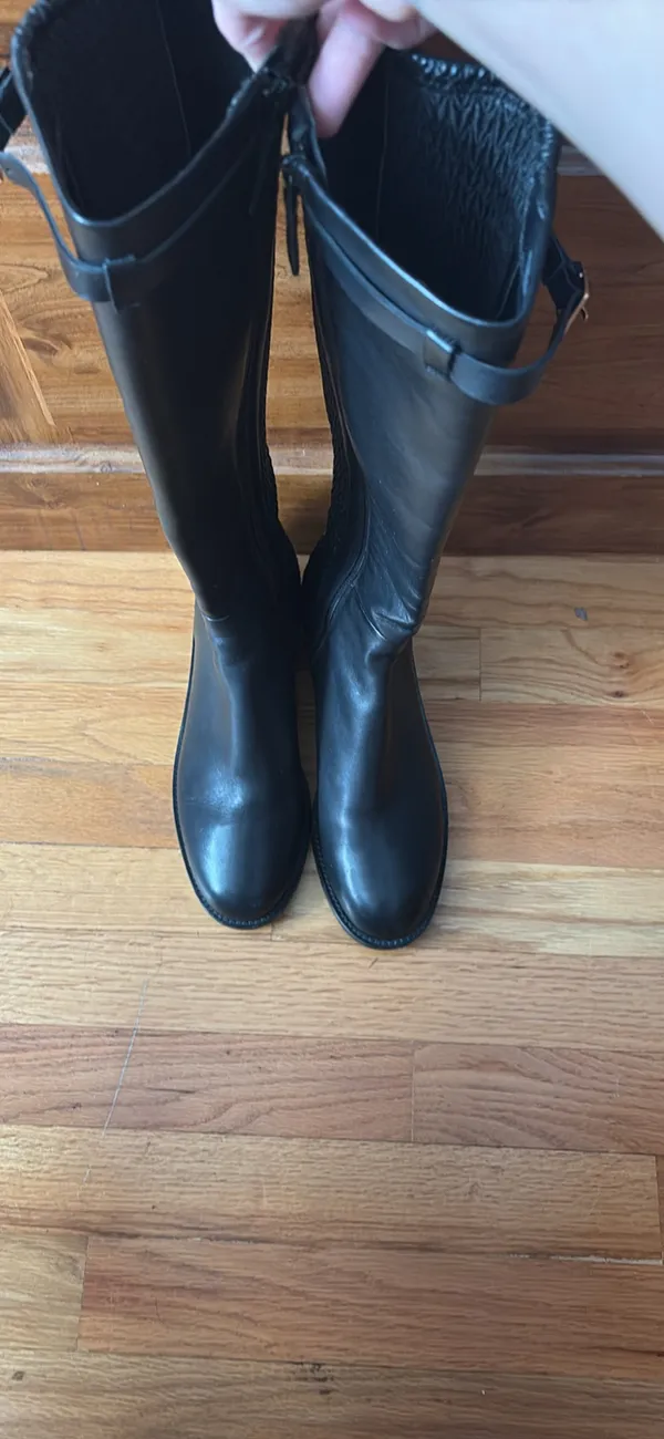 Cole Haan Boots Leather Black - Image 3
