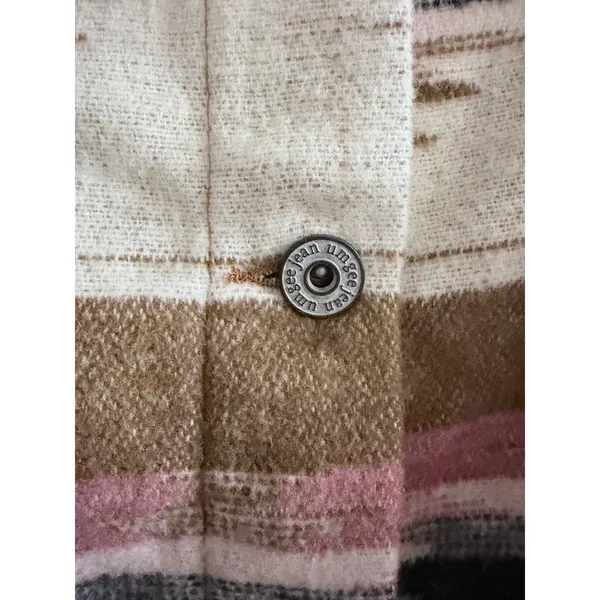Umgee Pink Corduroy Cropped Flannel SW Jacket size Medium - Image 5