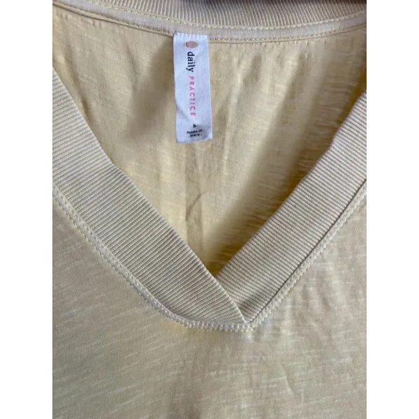 Daily practice small tank top yellow - Image 4