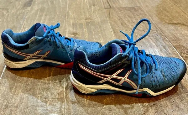 ASICS Women’s Gel Resolution Tennis Shoe Blue Size 7 - Image 5