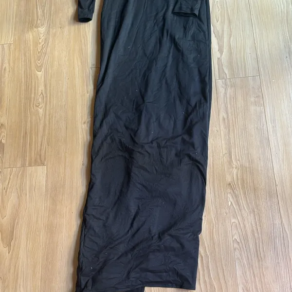 Resa Black Maxi Dress - Image 5