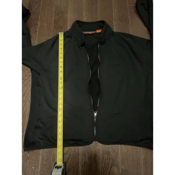 Women's Blk Merrell GeoTex Full Zip Outdoor Training Running Hiking Winter XL - Image 9